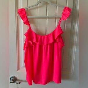 Lilly Pulitzer Cailee Ruffle Tank Top